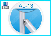 جانب واحد 45 درجة التجهيزات الداخلية موصل أنابيب الألومنيوم أنودة الفضة AL-13
